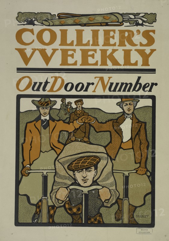 Collier's weekly. Out door number, c1894 - 1896.