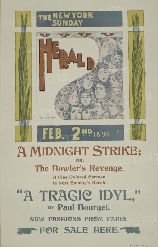 The New York Sunday herald. Feb. 2 1896., c1896.