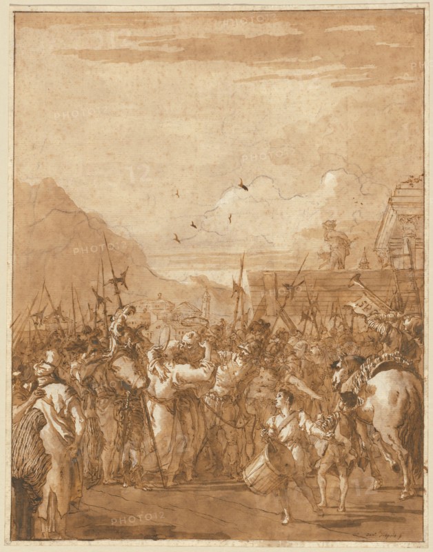 The Parting of Saints Peter and Paul, 1785/1795.