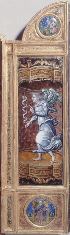 The Annunciation, 1568.  Creator: Pierre Reymond.