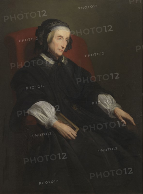 Portrait de la Reine Marie-Amélie en deuil, c1857.