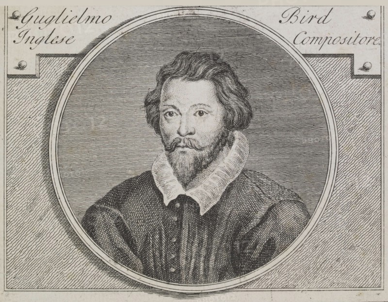 Composer William Byrd, ca 1730. Private Collection.