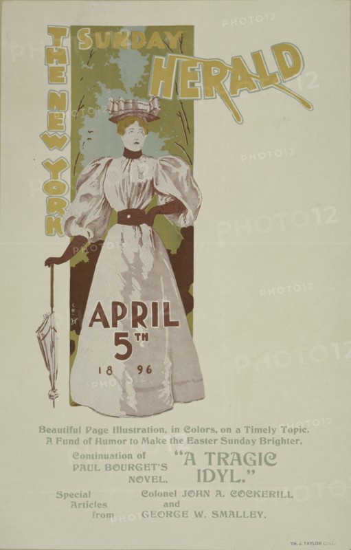 The New York Sunday herald. April 5th 1896., c1896.
