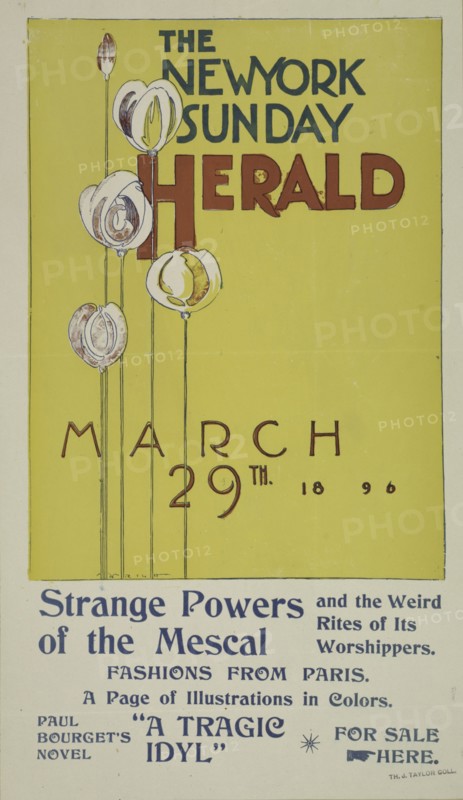 The New York Sunday herald. March 29th 1896., c1896.