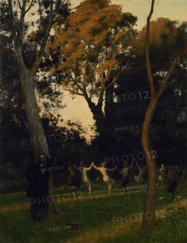 Victor Hugo concevant Les Rayons et les Ombres, 1912.