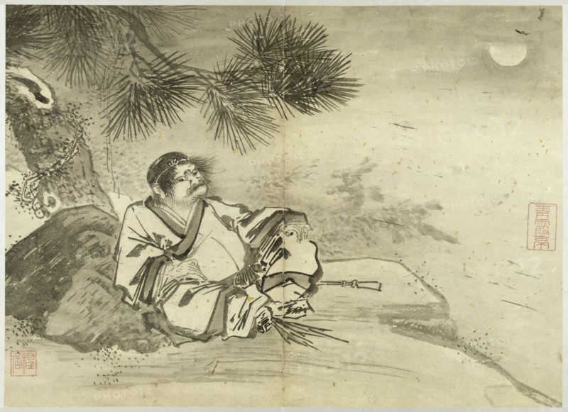 Poets and Immortals after Du Jin ?? (active 1465–1505).