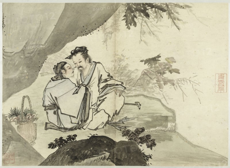 Poets and Immortals after Du Jin ?? (active 1465–1505).