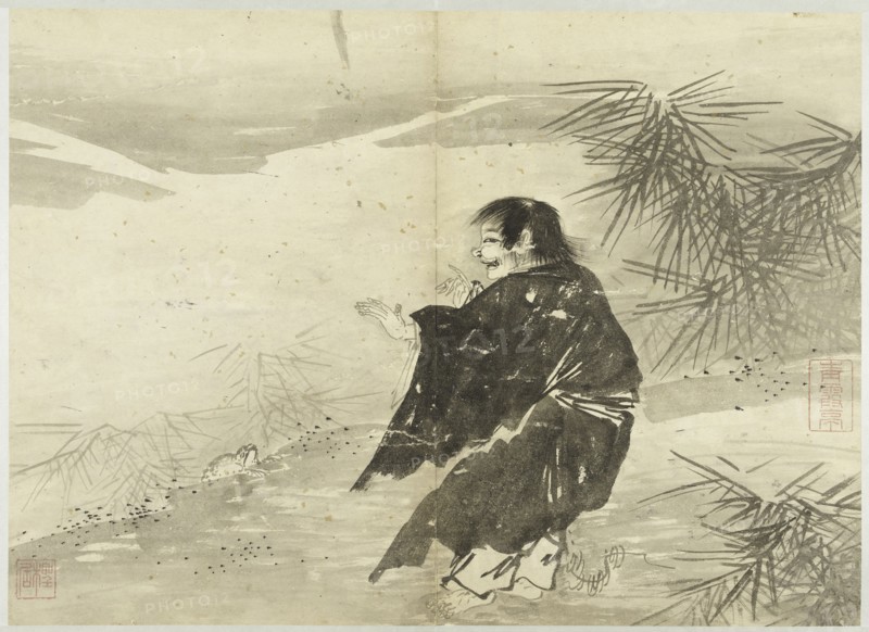 Poets and Immortals after Du Jin ?? (active 1465–1505).