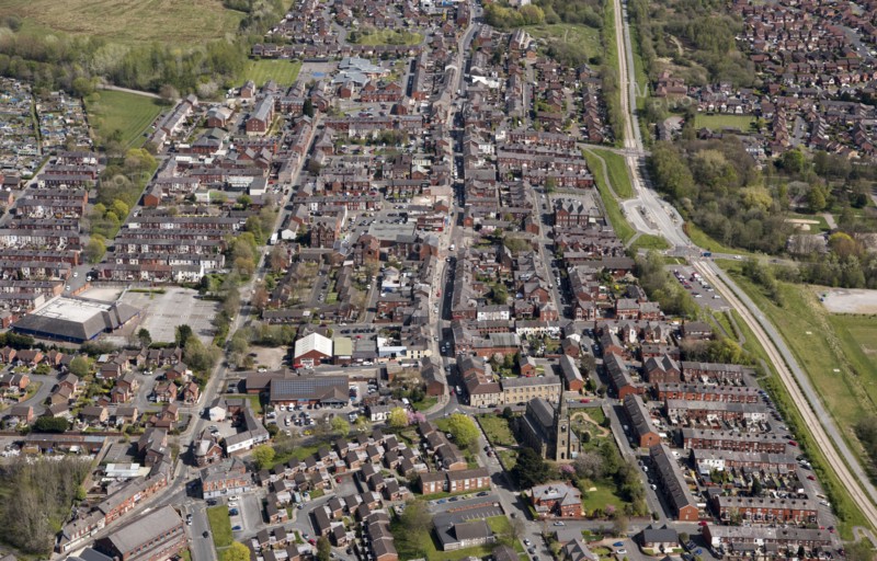 Tyldesley High Street Heritage Action Zone, Wigan, 2021.