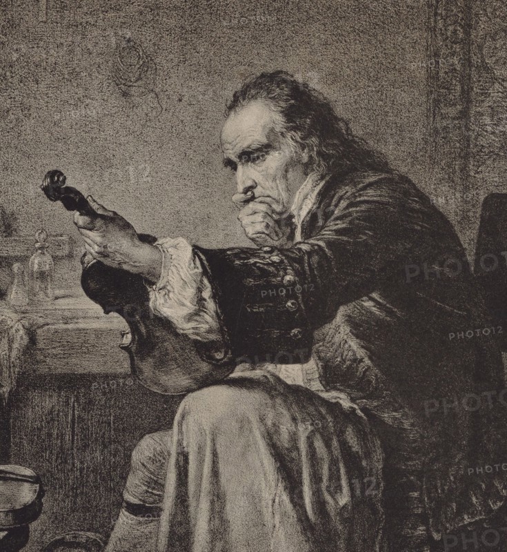 Antonio Stradivari (1644-1737), 1860. Private Collection.