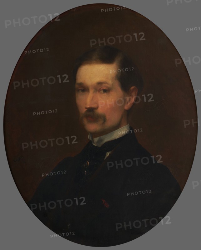 Portrait de Gustave Rozan, 1862. Creator: Gustave Ricard.