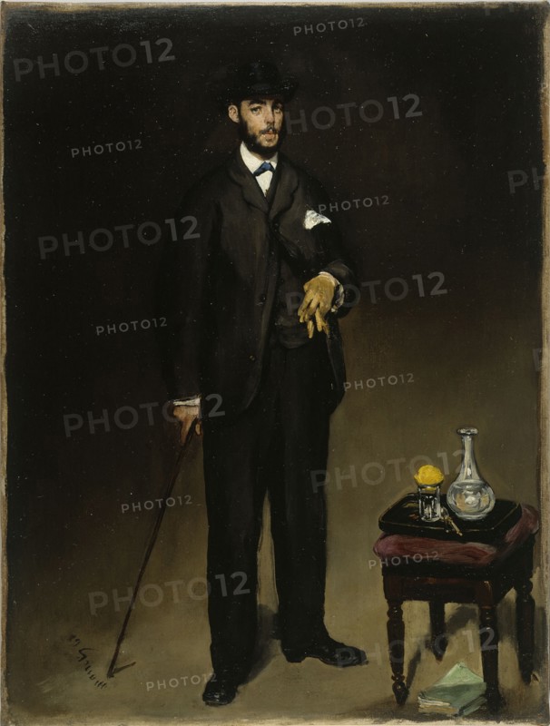 Portrait de Théodore Duret, 1868. Creator: Edouard Manet.