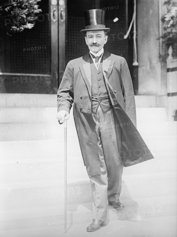 Dr. Carlos Manuel De Cespedes, Ambassador From Cuba, 1915.