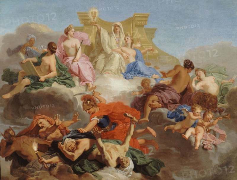 Le Triomphe de la Justice, c.1695. Creator: Jean Jouvenet.