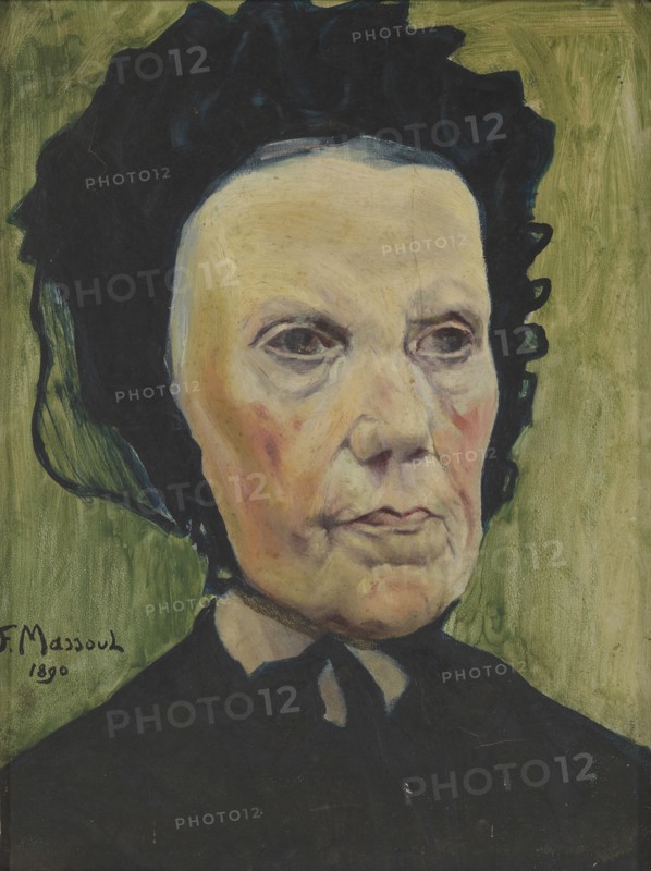 Portrait de Madame Massoul, grand-mère de l'artiste, 1890.