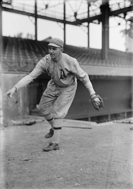 Bob Shawkey, Philadelphia American League (Baseball), 1913.