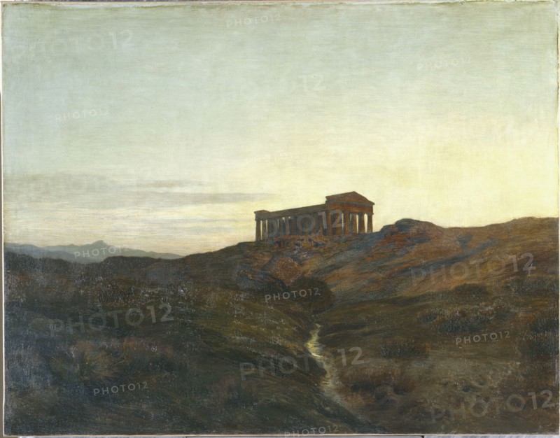 Terre antique, le temple, 1901. Creator: Emile-Rene Menard.