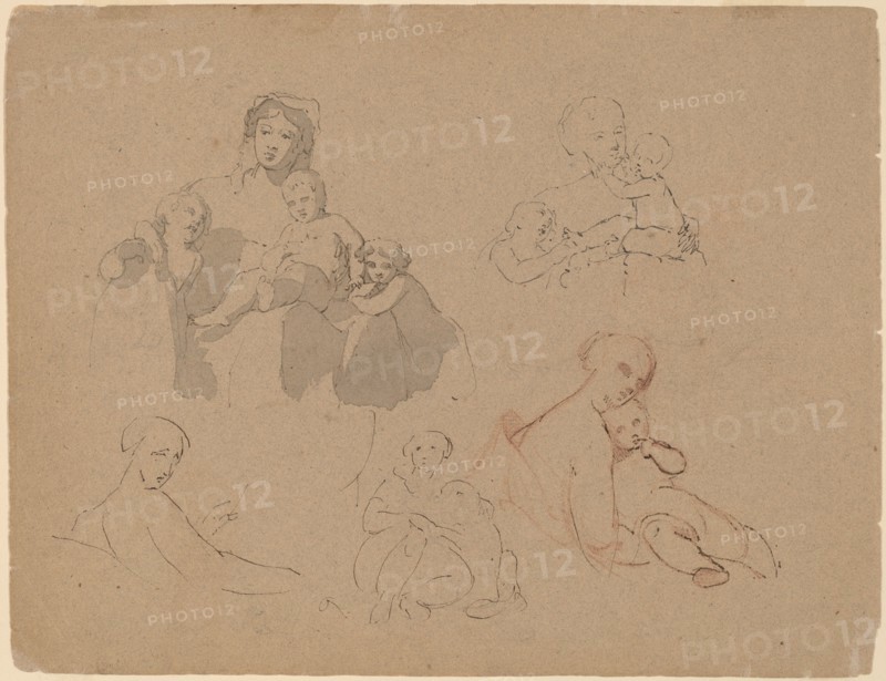 Studies: Major Thomas Biddle and Thomas Wilcocks Sully, 1820.