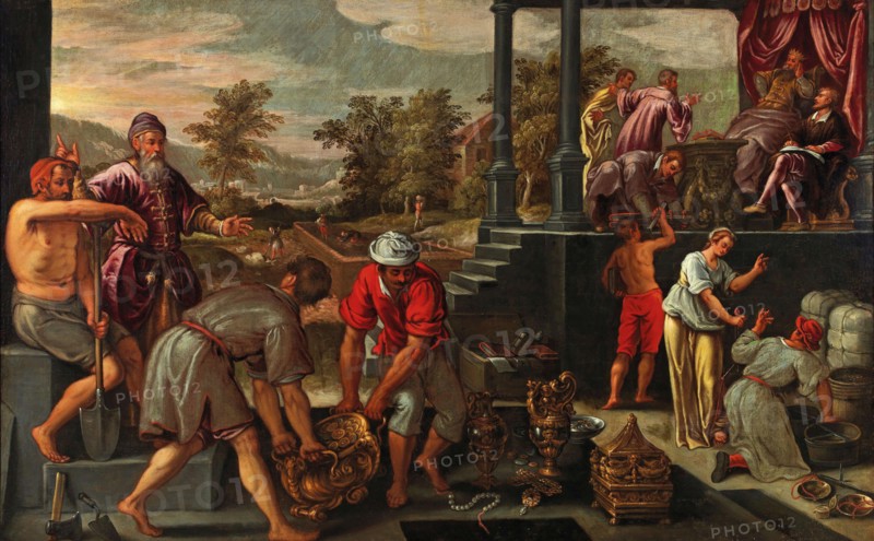 An Allegory of Trade and Commerce, ca 1590. Private Collection.