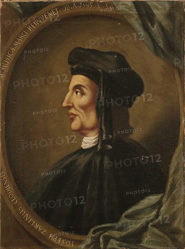 Portrait of Gioseffo Zarlino (1517-1590), 1599. Creator: Anonymous.