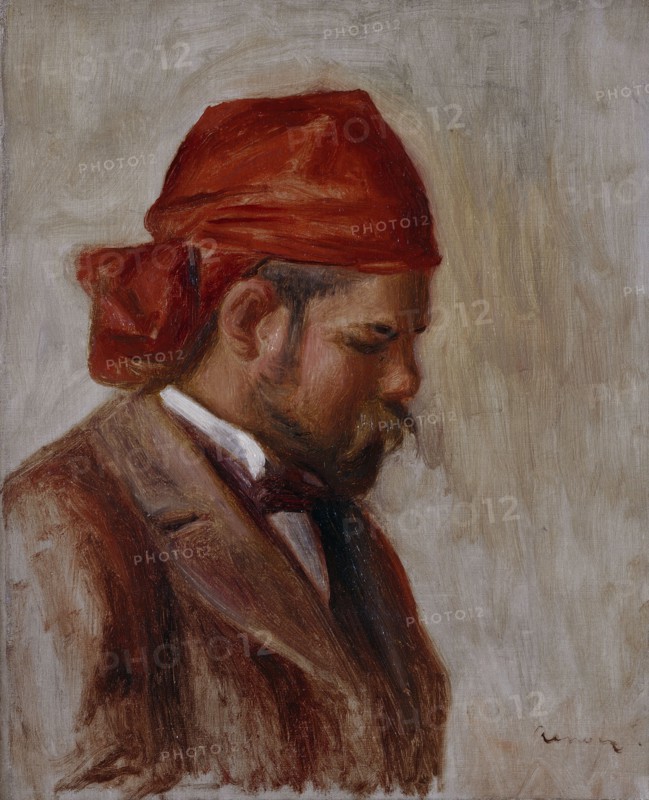 Portrait d'Ambroise Vollard au foulard rouge, between 1899 and 1906.