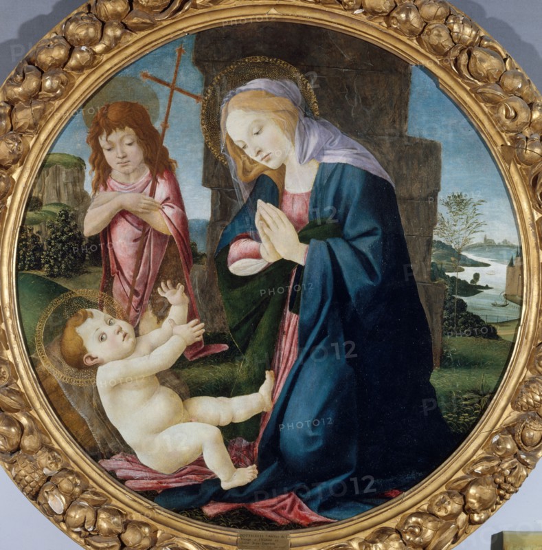 Madonna and Child with Saint John the Baptist, between 1445 and 1510.