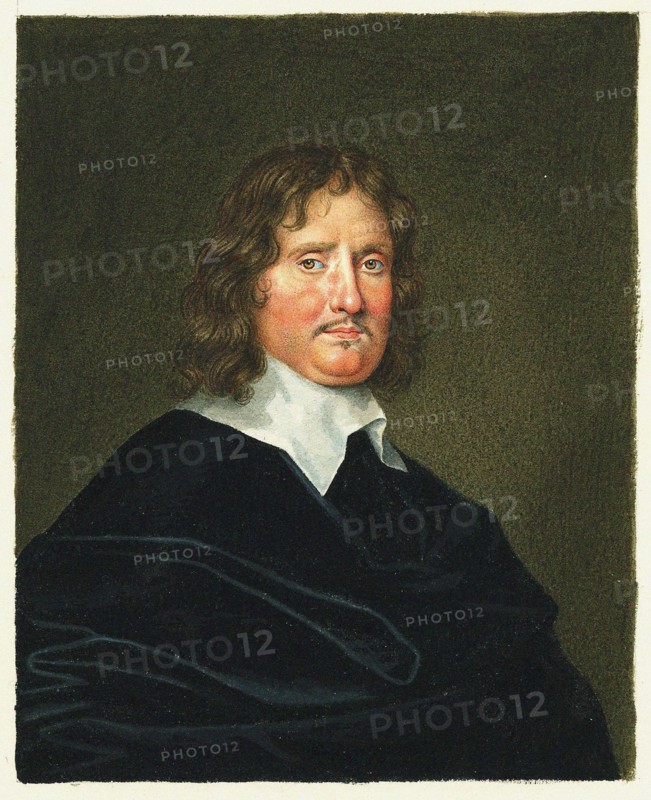Portrait of the composer Henry Lawes (1595-1662). Private Collection.