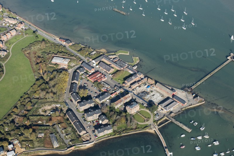 Priddy's Hard, a former Royal Ordnance Depot, Gosport, Hampshire, 2020.