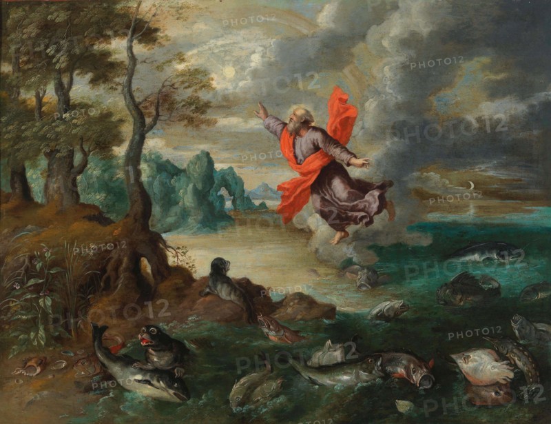 The Spirit of God Hovering over the Waters, c. 1650. Private Collection.