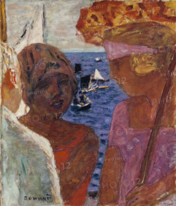 Conversation à Arcachon, between 1926 and 1930. Conversation at Arcachon.