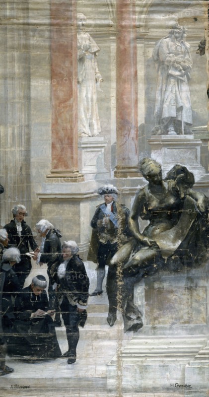 The Panorama of the Century, 1889. Creators: Henri Gervex, Alfred Stevens.