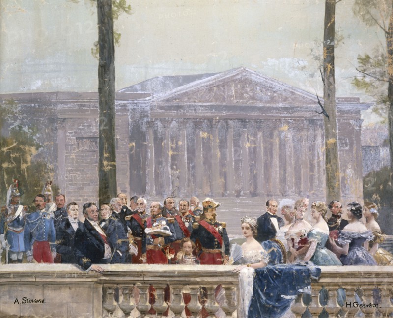 The Panorama of the Century, 1889. Creators: Henri Gervex, Alfred Stevens.