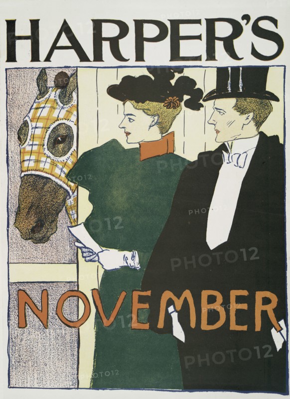 Harper's November, c1895. [Publisher: Harper Publications; Place: New York]