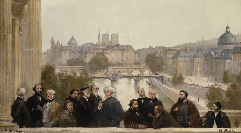 The Panorama of the Century...1889. Creators: Henri Gervex, Alfred Stevens.