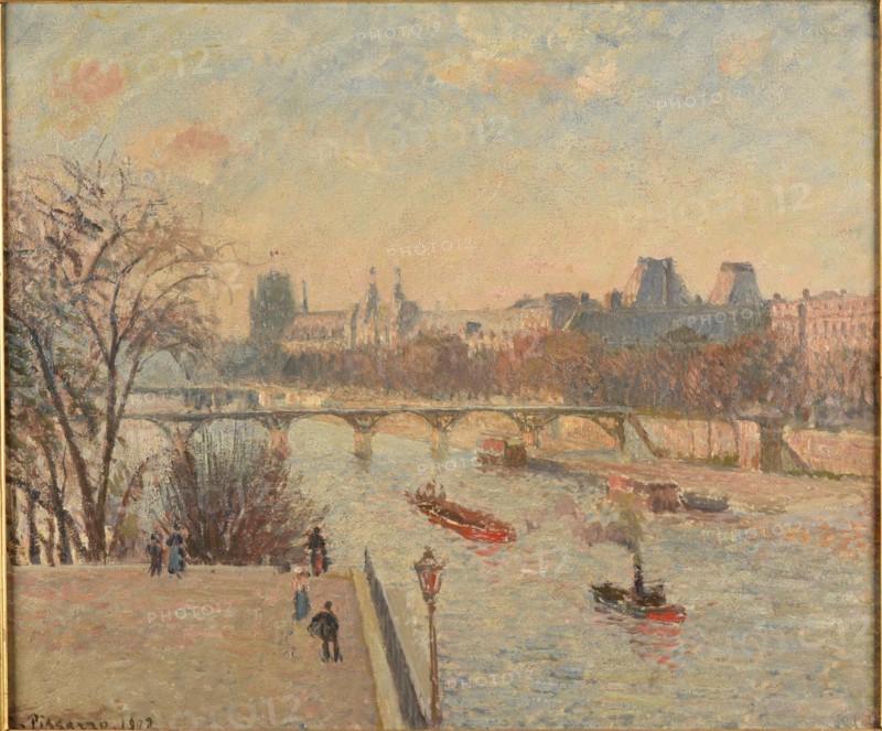 Le Louvre, 1902. Found in the collection of the Musée des Beaux-Arts, Reims.