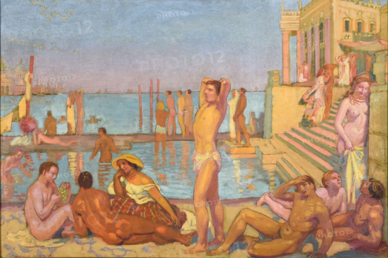 Les Captifs, 1907. Found in the collection of the Musée des Beaux-Arts, Reims.