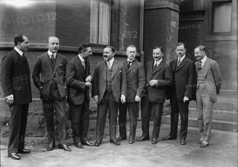 Austria-Hungary, Officials - Embassy Staff, 1914. First World War, possibly USA.