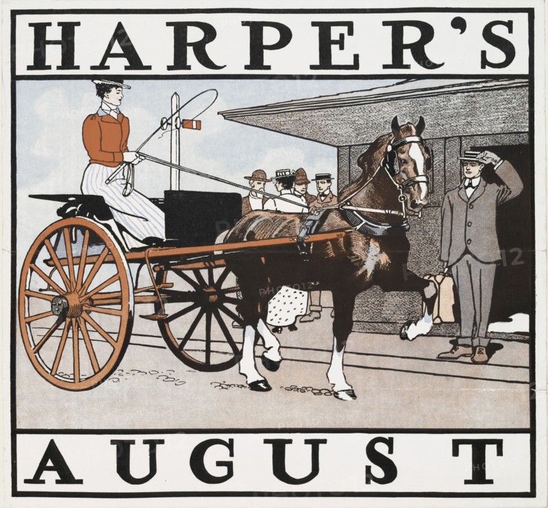 Harper's August, c1890 - 1907. [Publisher: Harper Publications; Place: New York]
