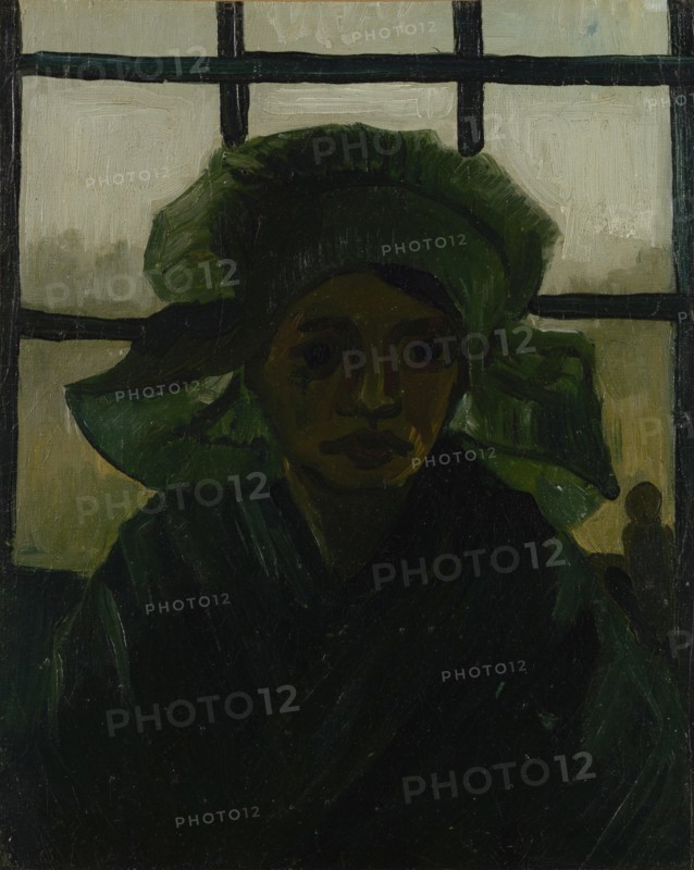 Head of a Woman, 1885. Found in the collection of the Van Gogh Museum, Amsterdam.