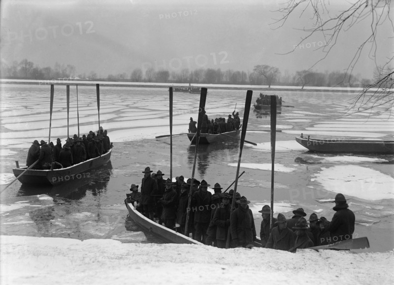American University Training Camp - Engineers From Training Camp On Potomac, 1917.