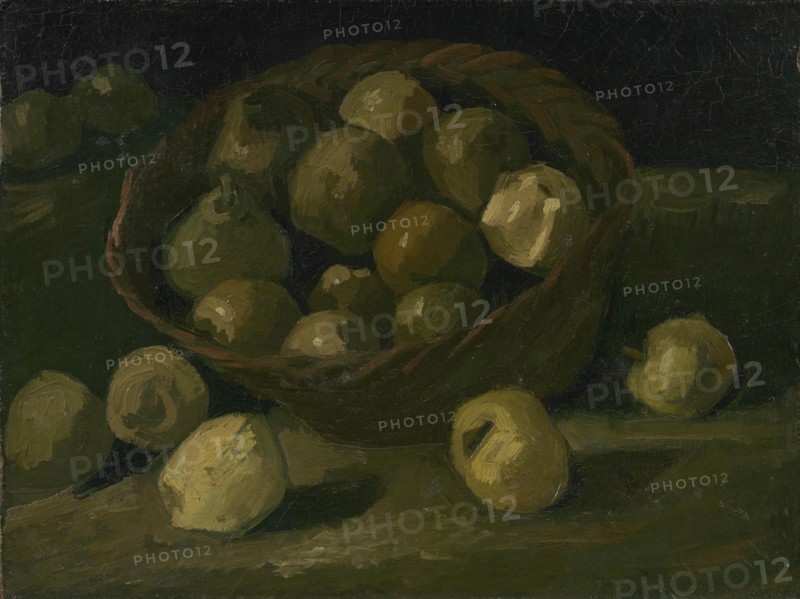 Basket of Apples, 1885. Found in the collection of the Van Gogh Museum, Amsterdam.