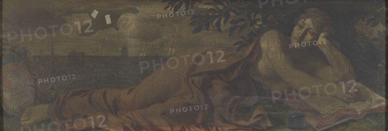Allegory of the City of Paris, late 19th century. (Allégorie de la Ville de Paris).