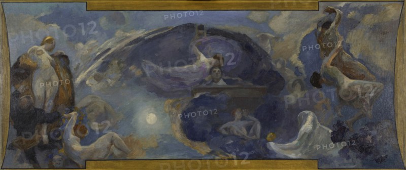 Esquisse pour le Petit Palais, galerie sud : Poésie - Drame, between 1906 and 1914.