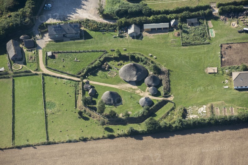 Butser Ancient Farm, an archaeological open air museum, Petersfield, Hampshire, 2016.