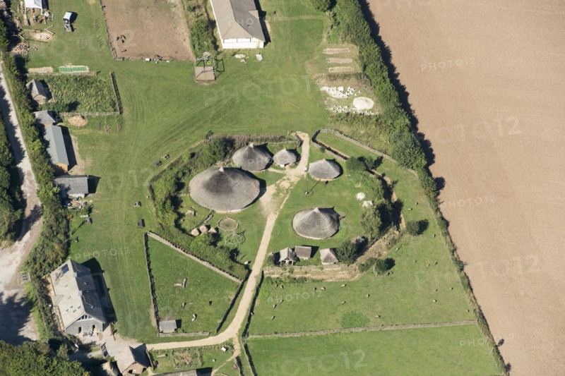 Butser Ancient Farm, an archaeological open air museum, Petersfield, Hampshire, 2016.