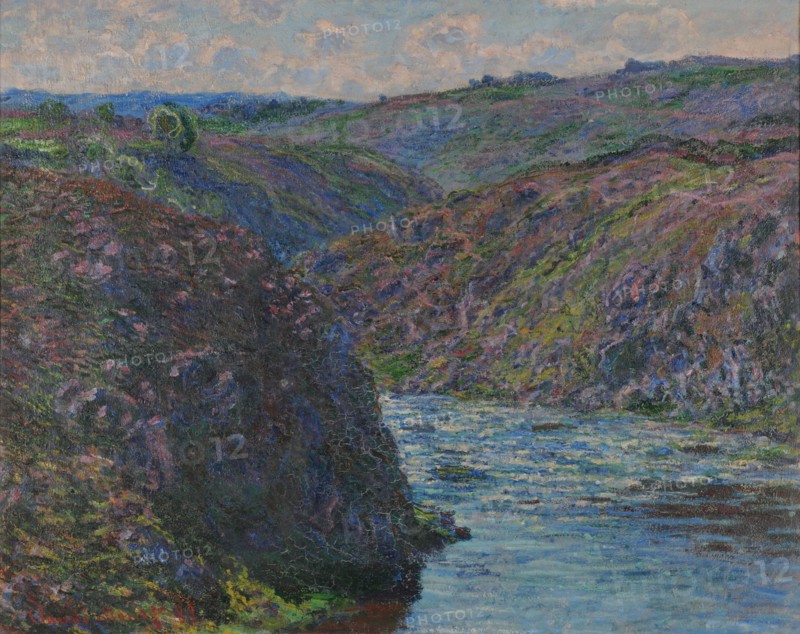 Les Ravins de la Creuse, 1889. Found in the collection of the Musée des Beaux-Arts, Reims.
