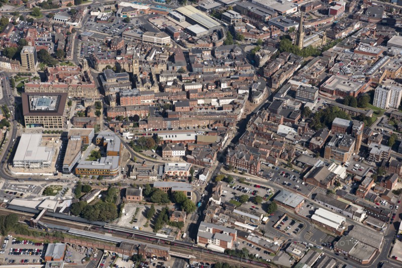 Wakefield town centre and Upper Westgate High Street Heritage Action Zone, Wakefield, 2020.