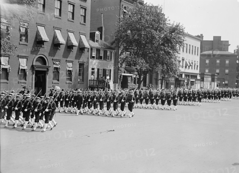 Statue of Commodore John Barry unveiled, Washington DC, 16 May 1914. Exercises, Parade, Etc.