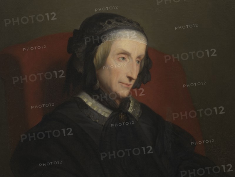 Portrait de la Reine Marie-Amélie en deuil, c.1857. Portrait of Queen Marie-Amélie in mourning.