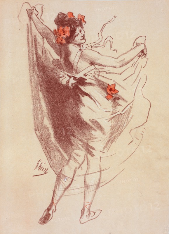Dessin original pour les "Maîtres de l'Affiche"., c1900. [Publisher: Imprimerie Chaix; Place: Paris]